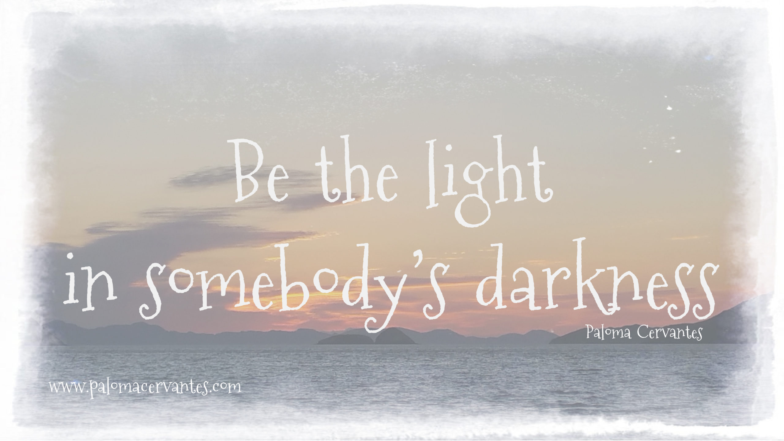 Be the light in somebody’s darkness Curanderismo