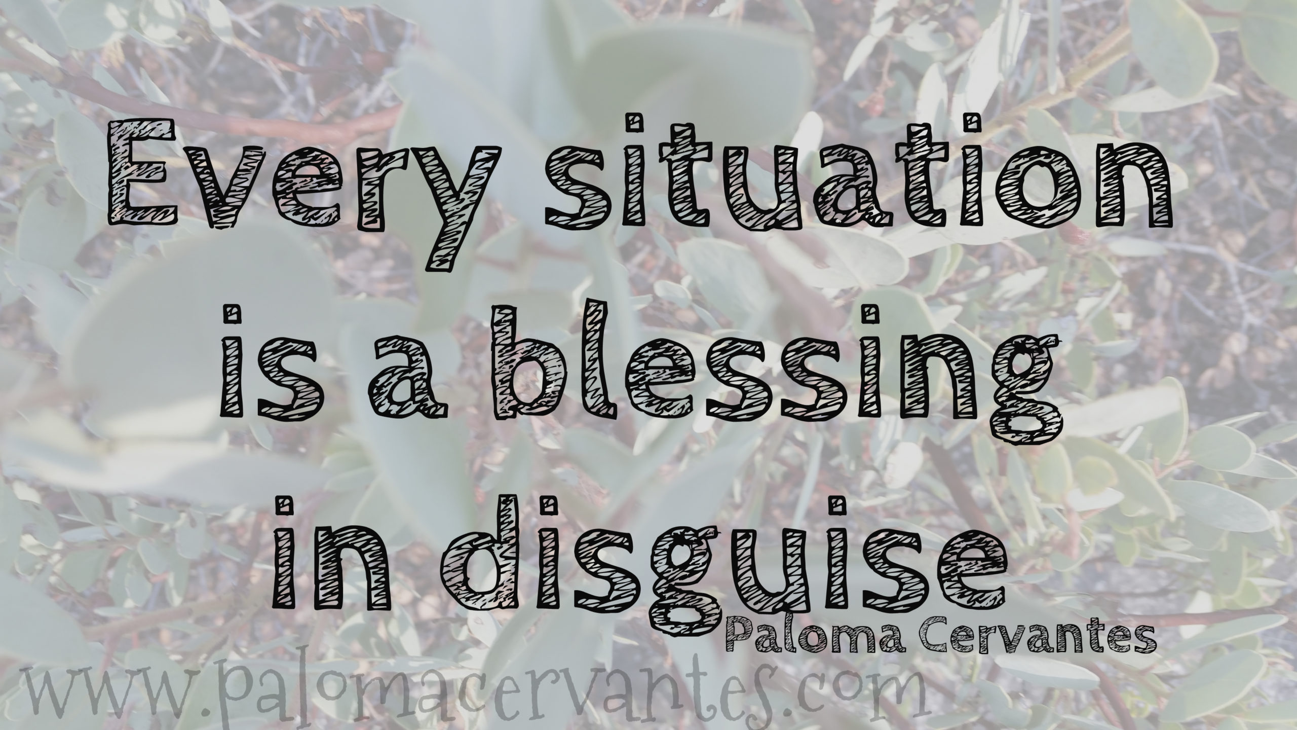 Every situation is a blessing... S&C Center