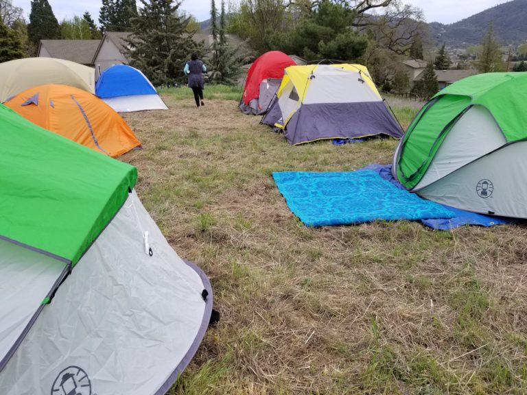 Camping for Ceremony