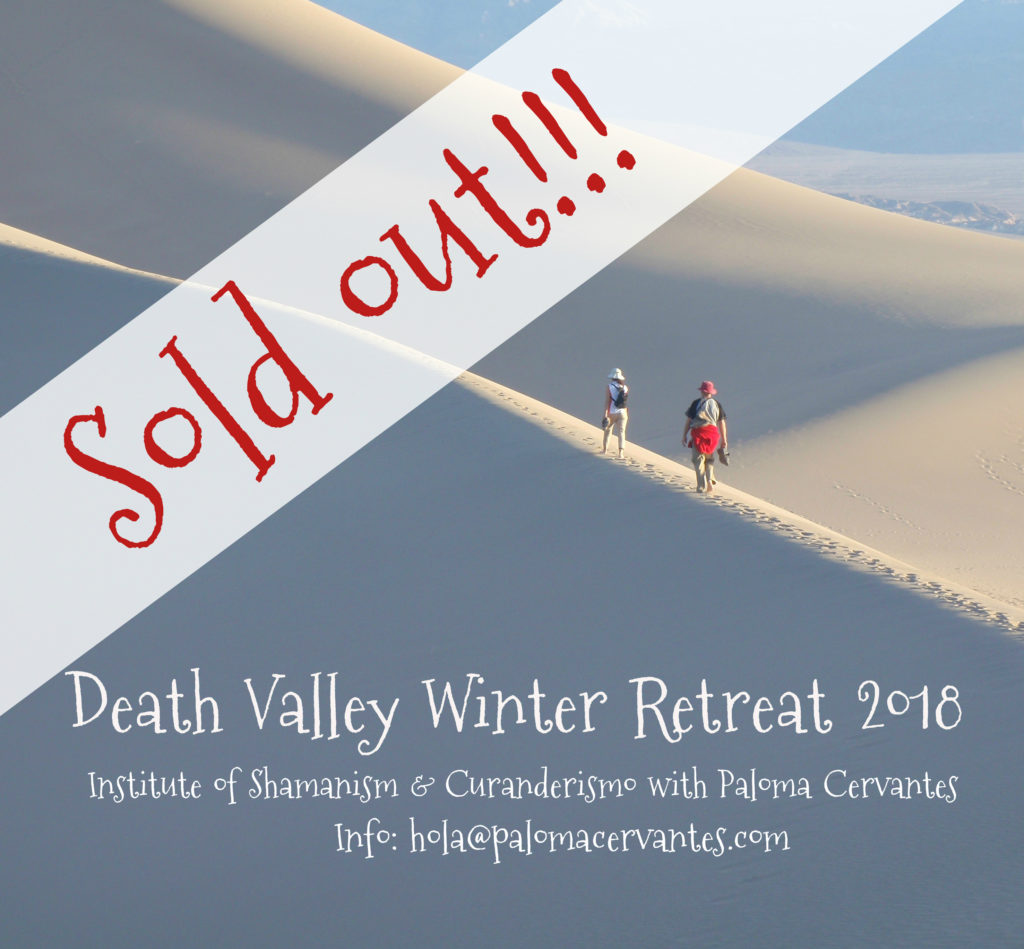 Death Valley Winter Retreat with Paloma Cervantes